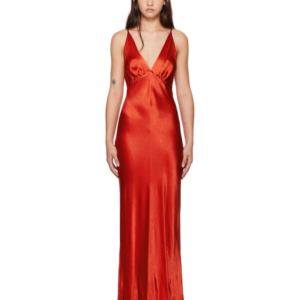 BEC + BRIDGE Red Moon Dance V Maxi Dress, BRAND NEW WITH TAGS